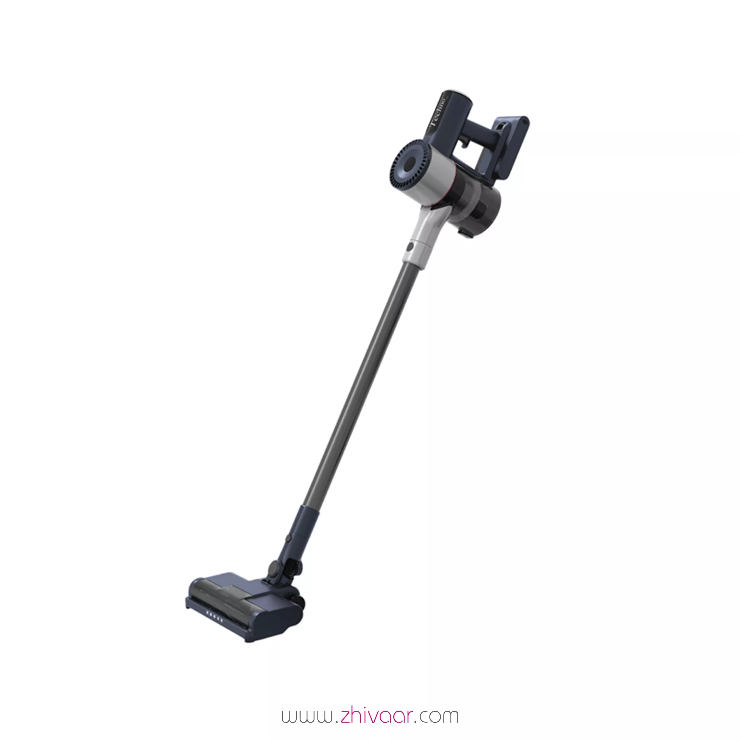خرید جاروشارژي تکنو مدل Te-1704 رنگ طوسي - قیمت جارو شارژی تکنو
